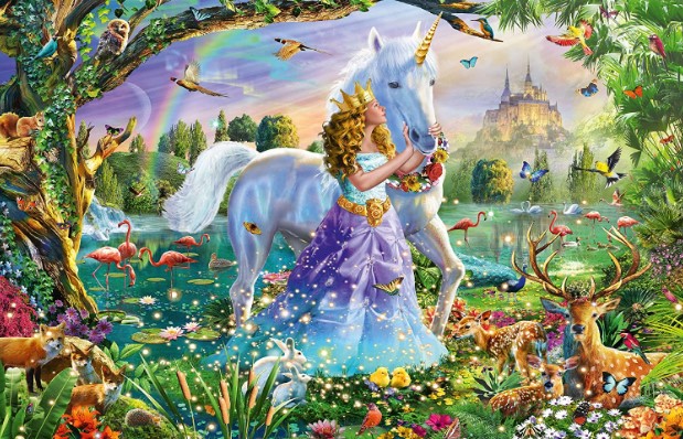 Schmidt Princess and Unicorn Puzzle 150 Pieces