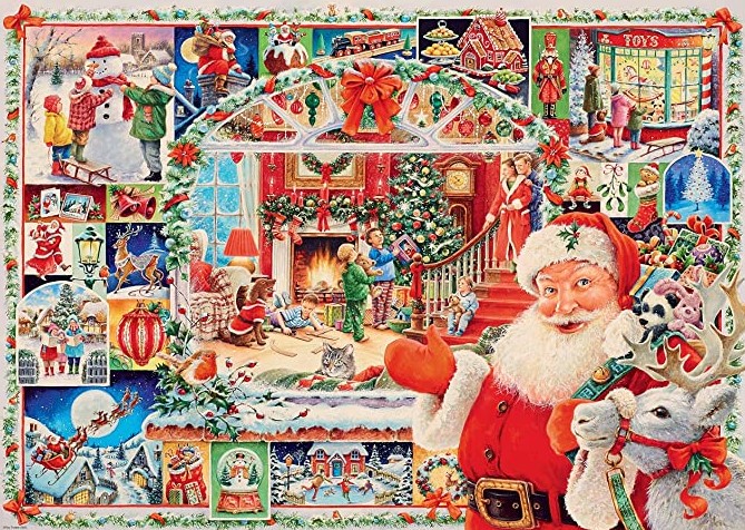House of Puzzles 1000 Jigsaw With Love From Santa New Release 2021 Christmas 