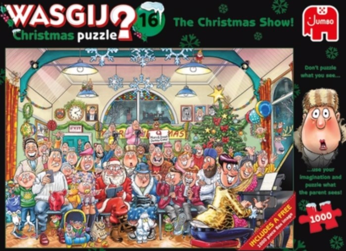 Wasgij Christmas Show Puzzle 1000 PCS