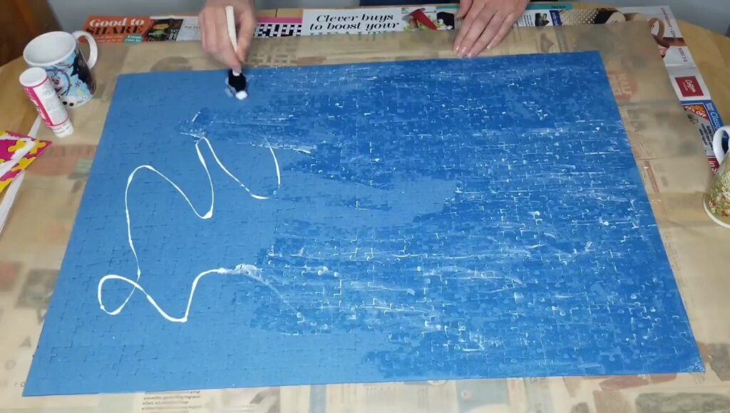 How To Glue A Jigsaw Puzzle Together Puzzles Please