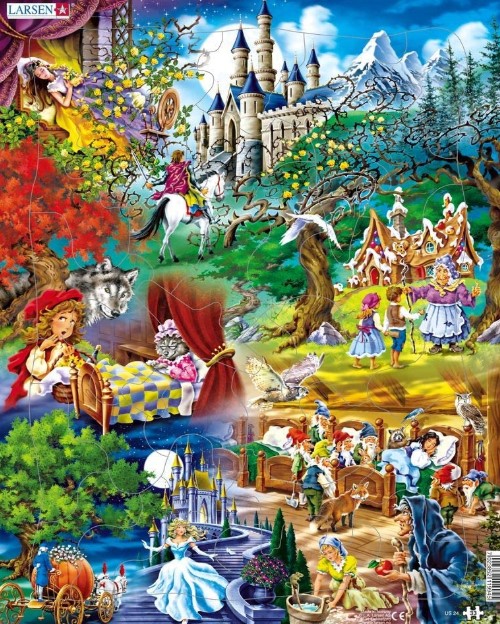 Grimms Fairy Tales Puzzle 33 PCS