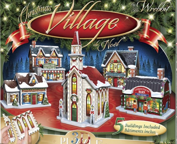 3D Christmas Village Wrebbit