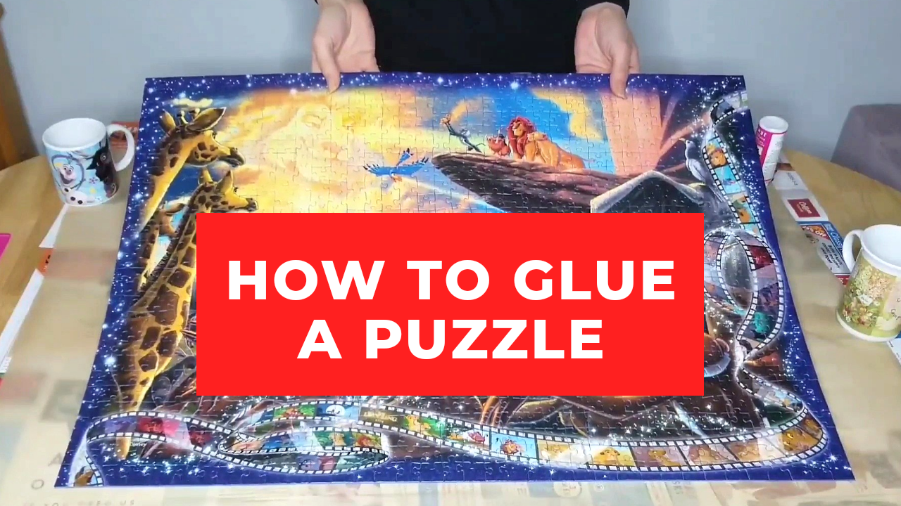 How To Glue A Jigsaw Puzzle Together Puzzles Please